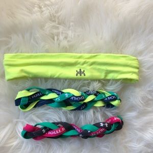 UNDER ARMOUR WORKOUT HEADBANDS
